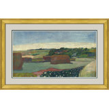 Haystacks In Brittany Giclee Print by Paul Gauguin