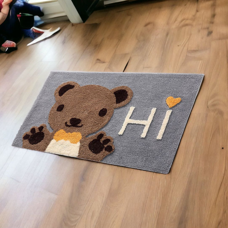 Canne Microfiber / Microsuede Non-Slip Bath Rug
