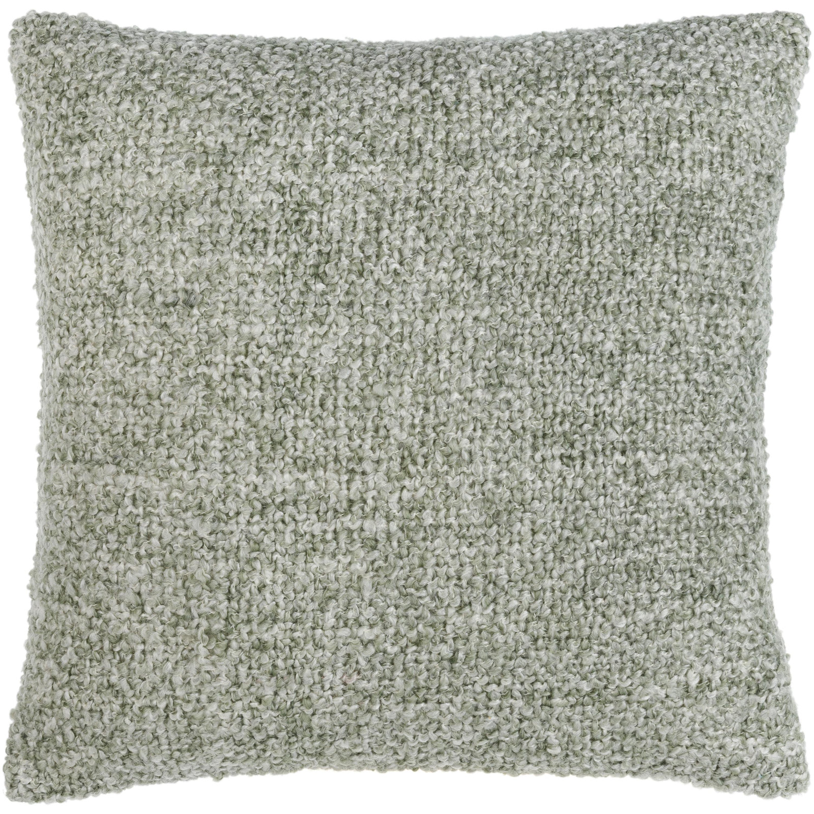 Tamari Pillow Cover, 20"H x 20"W, Down, Green