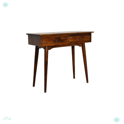 Console à 2 tiroirs Chestnut