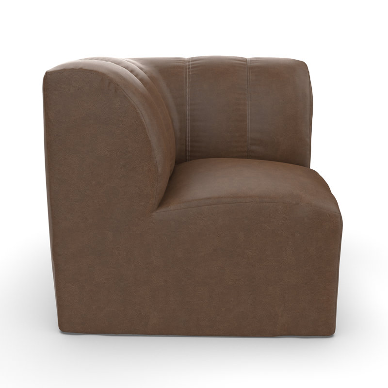 Chaise de coin modulaire sans accoudoirs Lavli