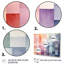 Multicolor Cubes Patterns III - Abstract Geometric, art mural 4 pièces-1313835361