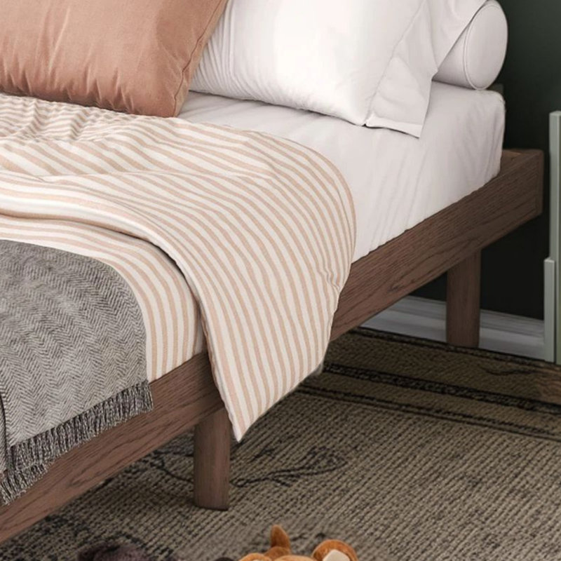 Base de lit plateforme simple flottante moderne