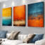 3 Piece Wrapped Canvas Print-750891432