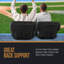 Home-Complete Stadium Chair - Padded Seat with Back Support, Armrests, Recline, Portable Straps