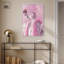 Statue de style et art pop sur toile rose Pop Art par Art Remedy-107432208-107432209