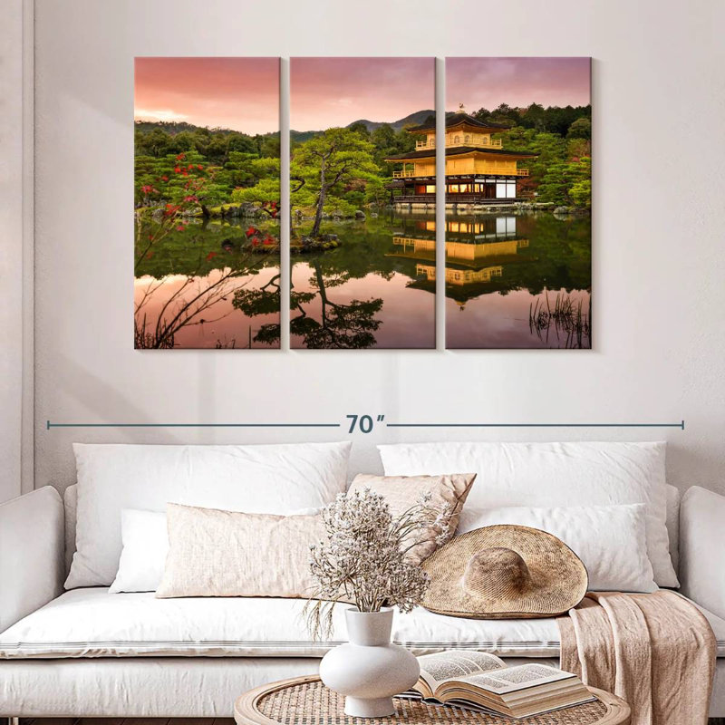 Lilie Kyoto Golden Pavilion, H 32 po x l 50 po