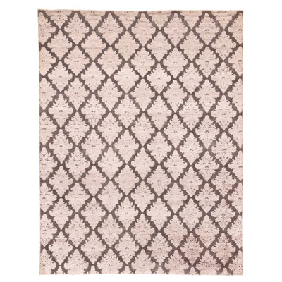 Heritage Beige,  Brown Rug 7'6" x 9'7"