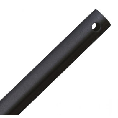 Anarkali Ceiling Fan Downrod in Flat Black