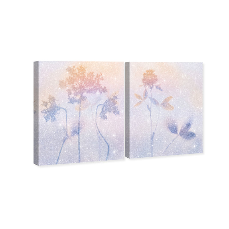 Lavender Shadows Set Set by Oliver Gal, 16"H x 20"W, Gallery Wrapped