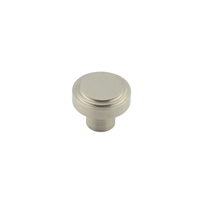 Hoxton 30mm Diameter Round Knob, Satin Nickel