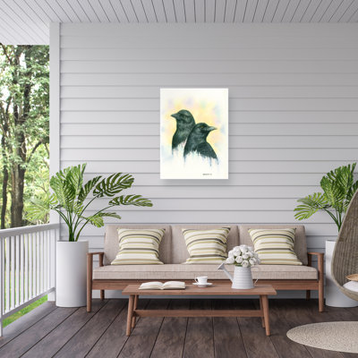Dave Bartholet Dos Crows Outdoor  Canvas
