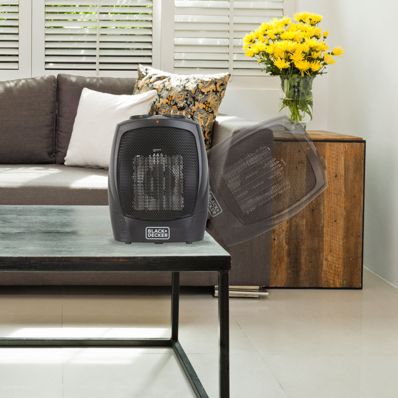 Chaufferette compacte à ventilateur électrique 1500 W avec commande manuelle Winter Ready Series