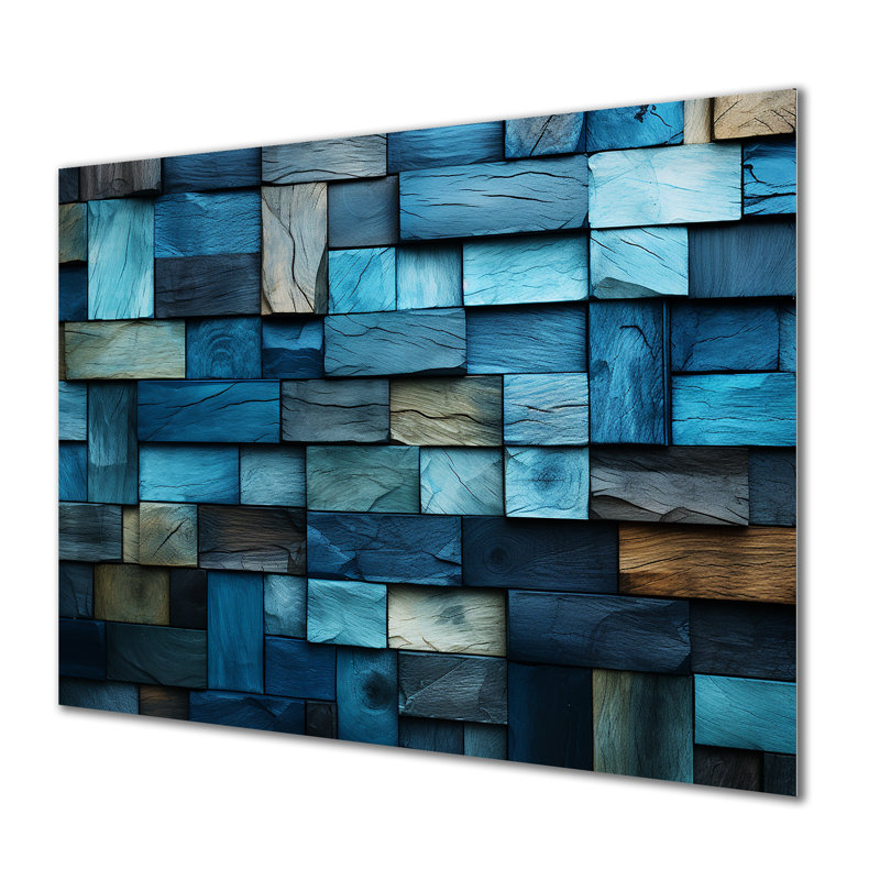 Boho Earth Element Stones Mosaic III - Boho mosaïque murale en métal, art décoratif MT136425, H 12 po x l 20 po x P 1 po