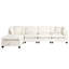 Canapé modulaire rembourré avec repose-pieds amovible U-Style-121104587