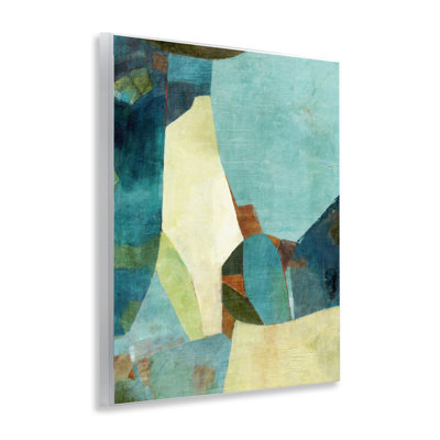 Blue Mosaic Composition Wall Plaque, design by Suzanne Nicoll