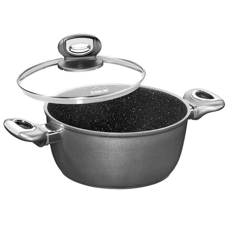 Stoneline Non-Stick Aluminum Standard Pot, 20cm