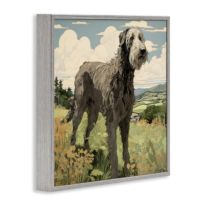 Art champêtre, estampe numérique par Roozbeh Bahramali, Estampe numérique Farmhouse, H 24 po x l 24 po