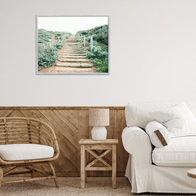 «Stairway to Heaven Path», estampe numérique, conception par Leah Noel Art