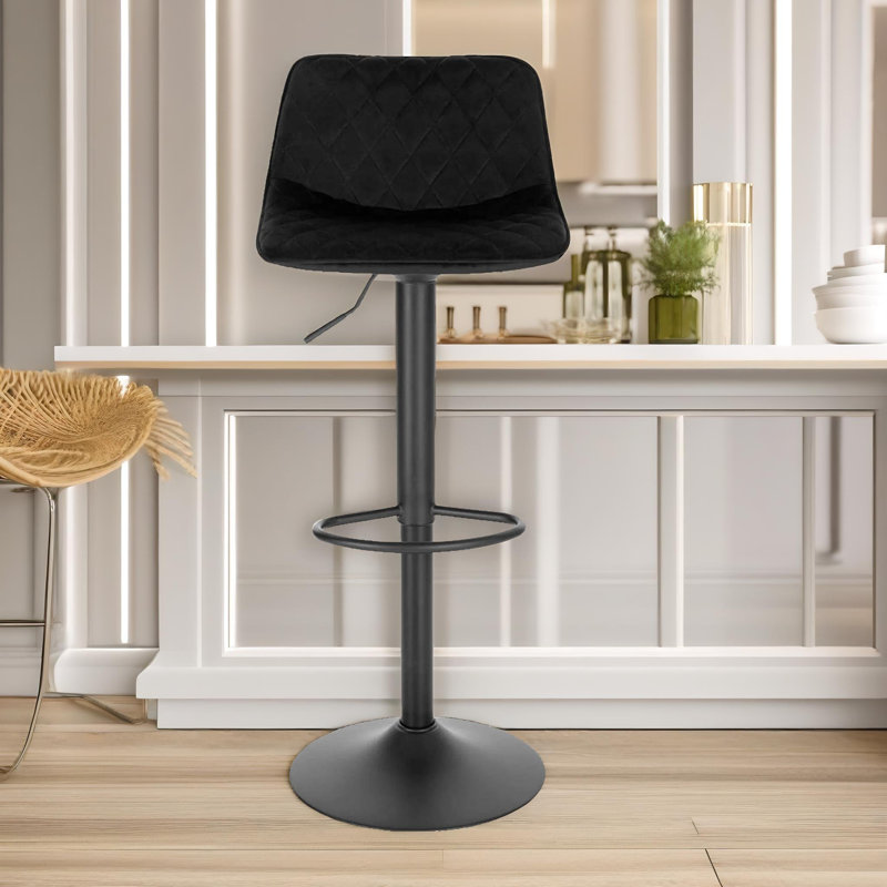 Baelin Swivel Adjustable Height Stools, Kitchen Chair