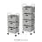 Maddyel 4 Drawer Rolling Storage Chest