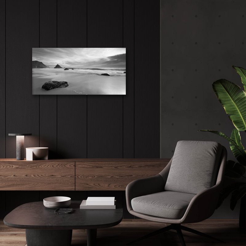 «Beachview» par Photoinc Studio, acrylique, H 12 po x l 24 po
