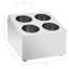 Stainless Steel Square Utensil Holders/Pots/Jars