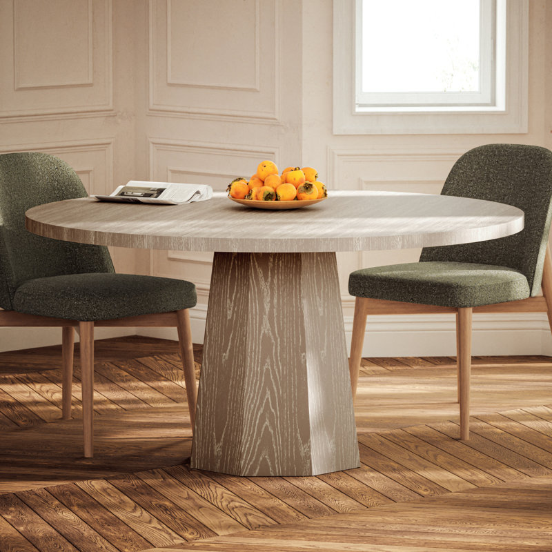 Kaia  Dining Table, Charcoal