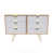 White Matt/Bardolino Oak