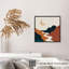 «Landscape and Nature Boho Moon Bohemian», reproduction d'art sans cadre-1326868674