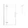Endless Tampa 60.87" W x 30.51" D x 72.01" H Frameless Rectangle Shower Kit with Fixed Panel