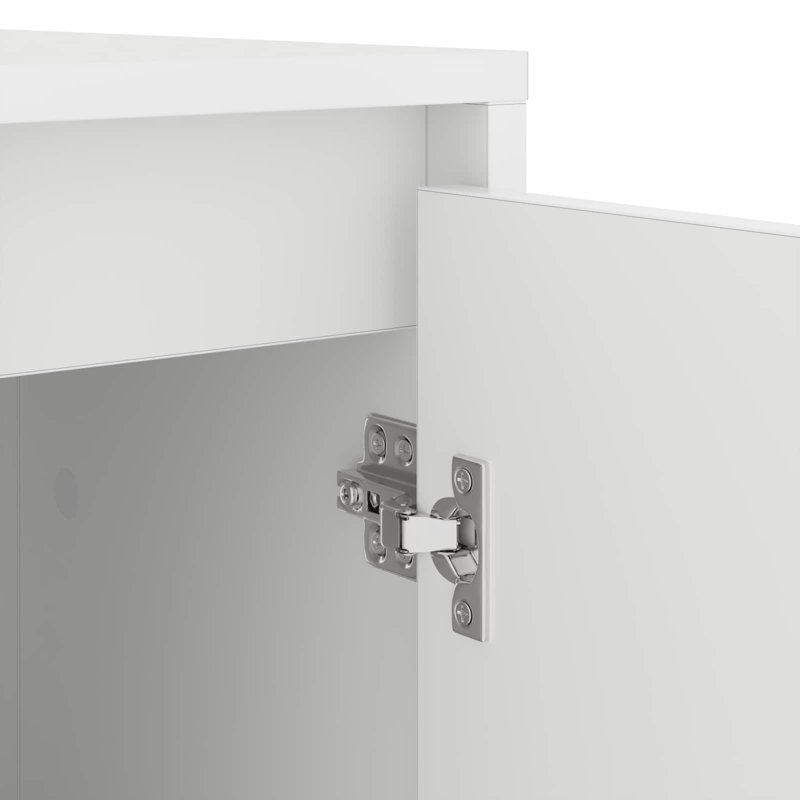 Freestanding Bathroom Cabinet, White