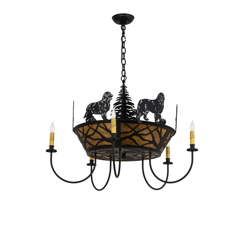 Big Dogs 8 - Light Chandelier
