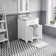 Minnetrista 24'' Single Bathroom Vanity with Marble Top