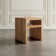 Turel Three Piece Modern Solid Wood Mitered Living Room Table Set