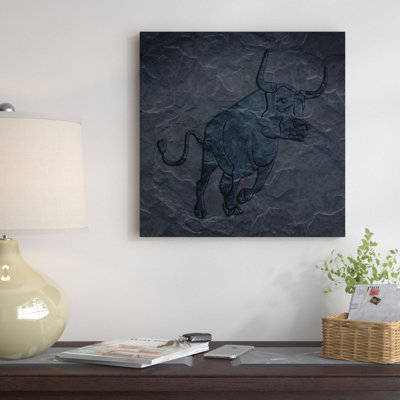 Impression sur toile tendue, "en charge de la victoire"