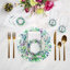Couronne de fleurs vertes pour la décoration de table-1502179721-1502528126
