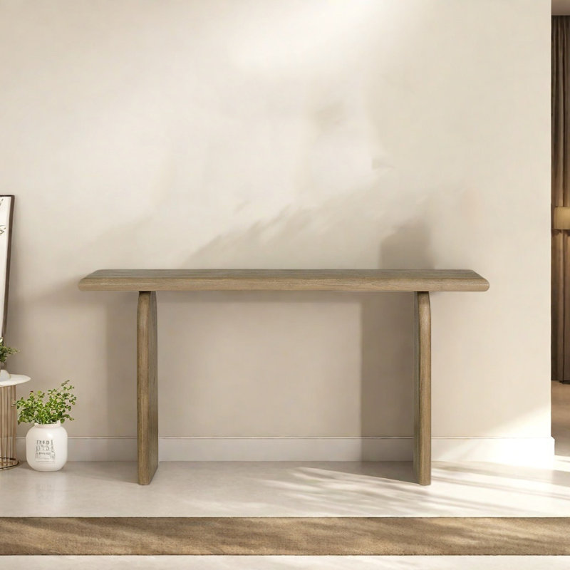 Console Retro Minimalist Art, H 31,5 po x l 55,12 po x P 14,96 po