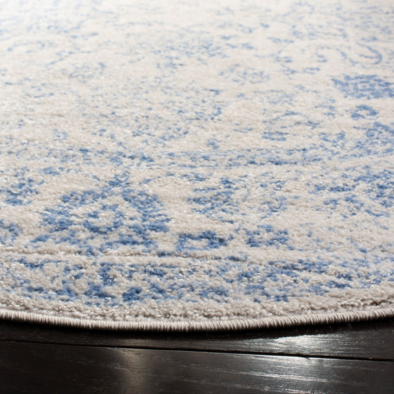 Olius Performance Floral Rug, Round 8'