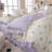 Muti-Floral Pattern Ruffle Laced Cotton Duvet Cover Set-109792766-109792750