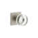 Viaggio Quadrato Hammered Texture Rosette Single Dummy with Circolo Crystal Knob
