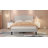 Queen Size Dark Gray Teddy Fabric Upholstered Platform Bed Frame with Height-Adjustable Headboard, Noise-Free Storage Design, No Box Spring Needed-726183387-726183388
