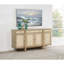 Buffet Coastal Cane avec rangement polyvalent