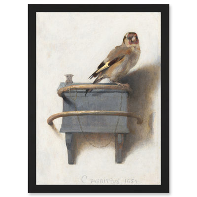 Fabritius The Goldfinch - Single Picture Frame Print
