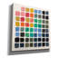  «Retro Color Graph» par Wild Apple Portfolio, art mural sur toile, 37 po x 37 po