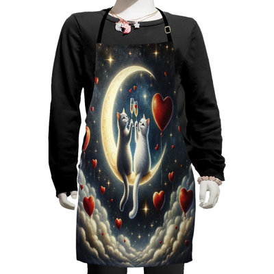 No Pattern Bib Apron