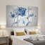 Translucide blues I-multi-pièces sur toile-1936222684