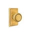 Passage Norwich Knob with Rectangular Rose