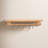 Faustina Floating Shelf with Hooks