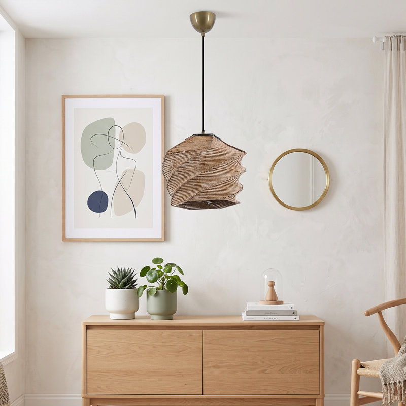 Lustre Kulle, Chameau, H 10,2 po x l 12,6 po x P 12,6 po